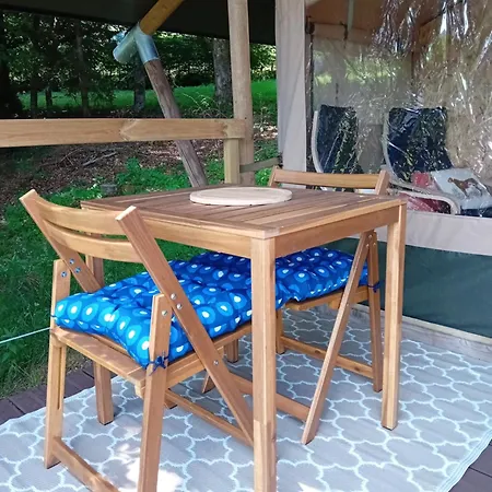 Luxusní stan Domaine De Marchal - Le Balcon Du Parc - Tente Eco-lodge Celles-Sur-Durolle