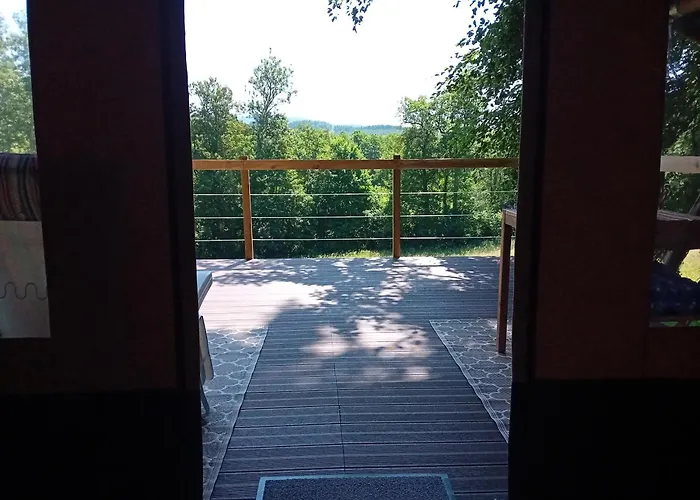 Domaine De Marchal - Le Balcon Du Parc - Tente Eco-lodge Celles-Sur-Durolle