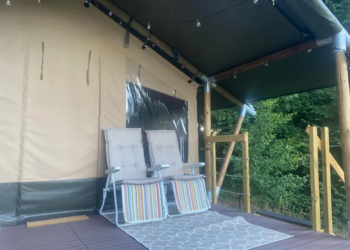 Domaine De Marchal - Le Balcon Du Parc - Tente Eco-lodge * Celles-Sur-Durolle